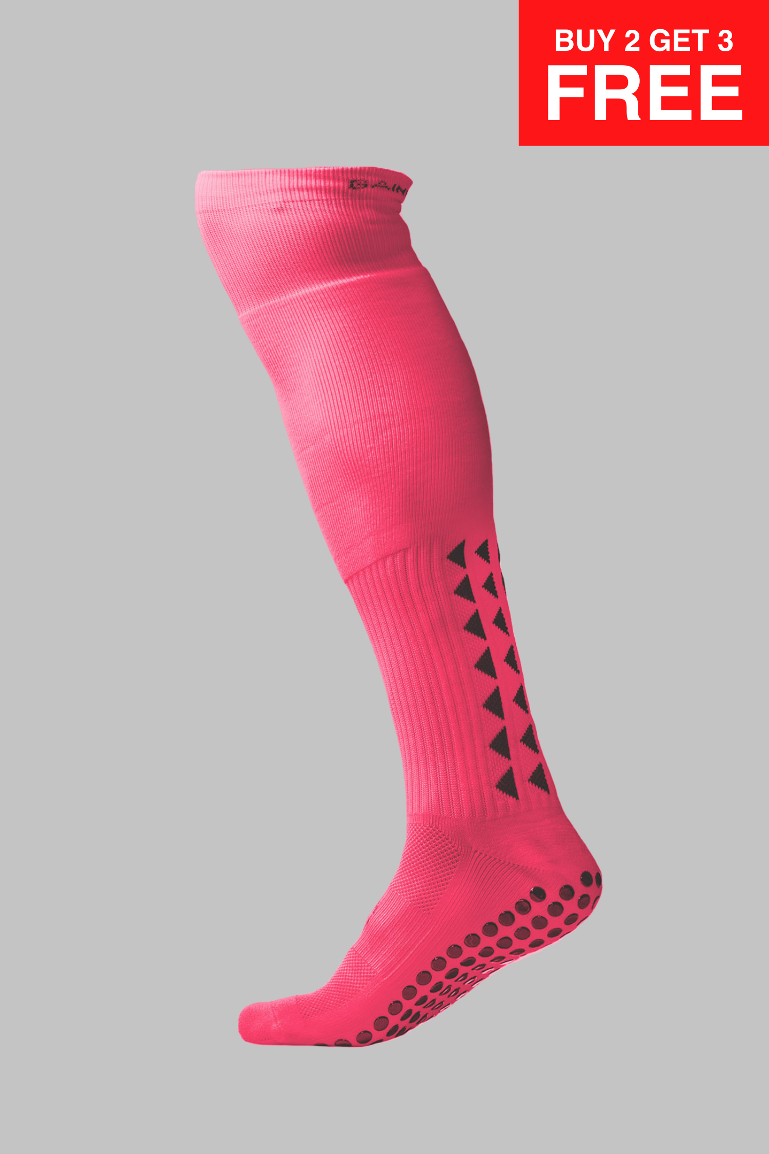 GRIP SOCKS 2.0  Full Length - Pink