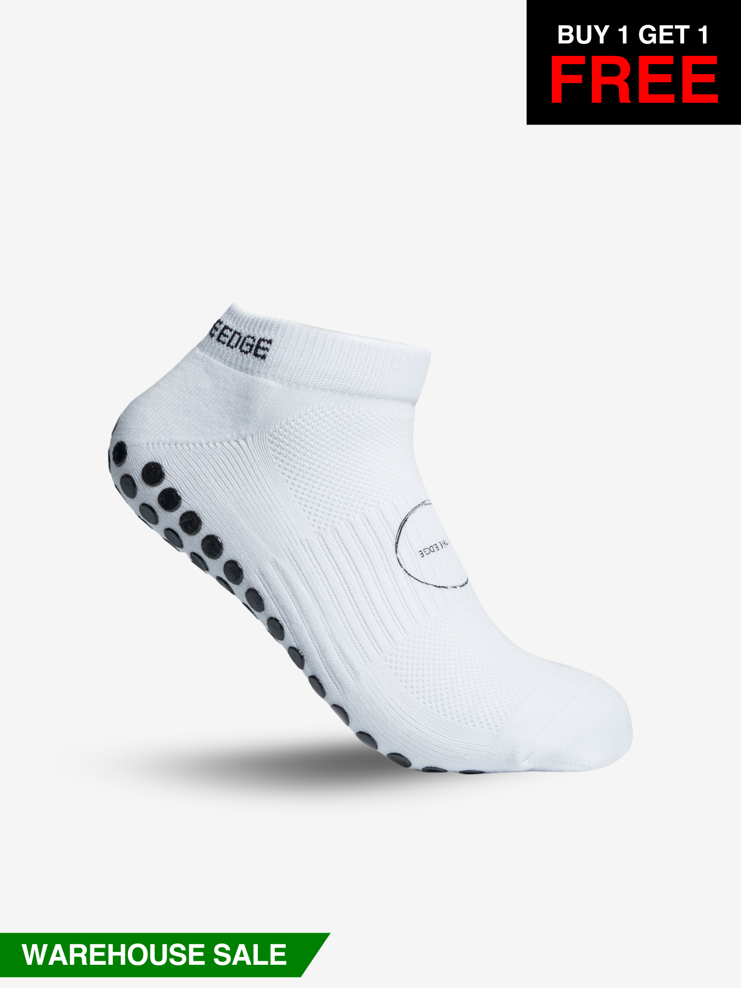 GRIP SOCKS 3.0 Ankle Length - WAREHOUSE SALE BUY 1 GET 1 FREE