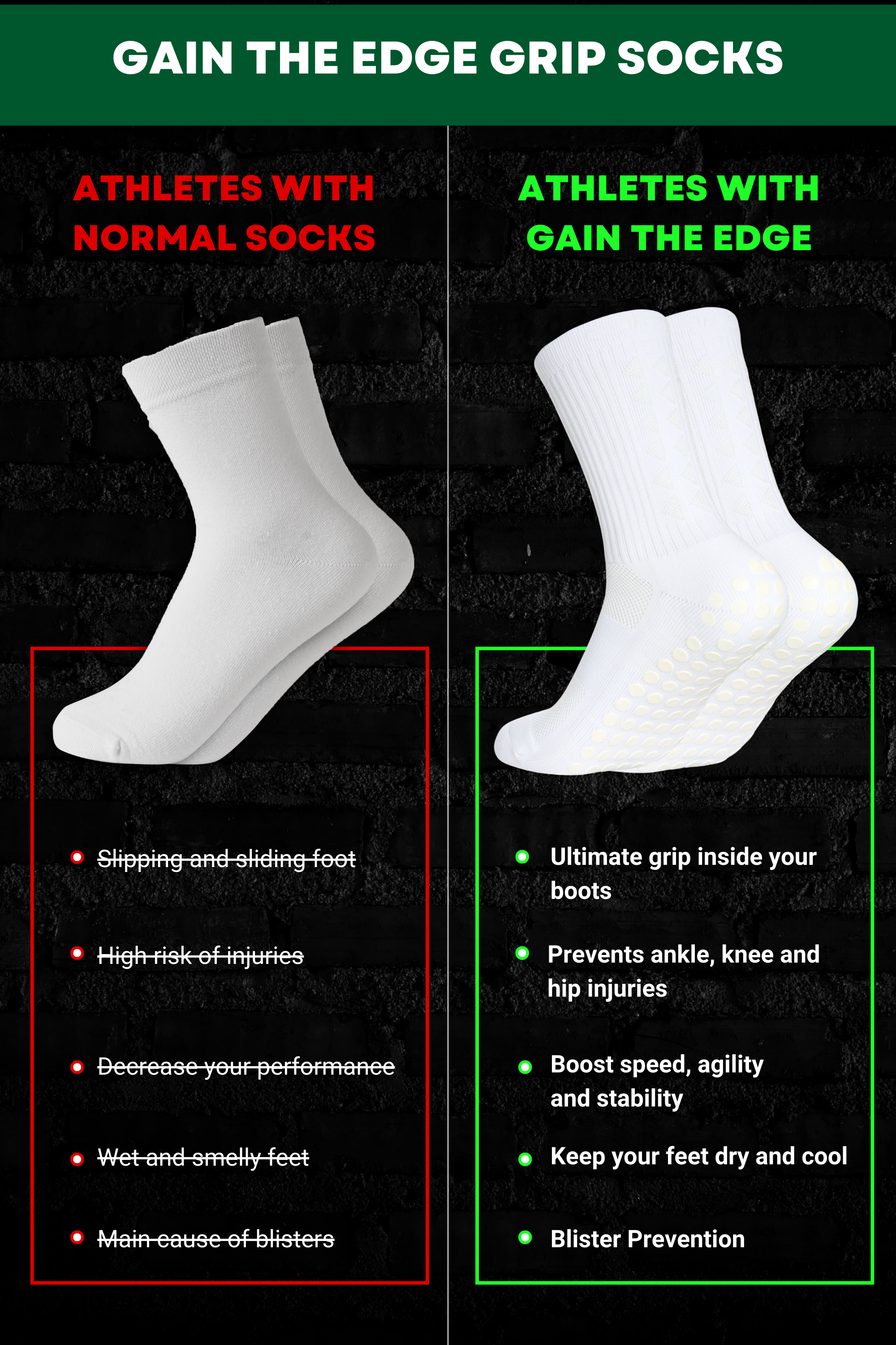 GRIP SOCKS 3.0 midcalf length - WHITEOUT EDITION