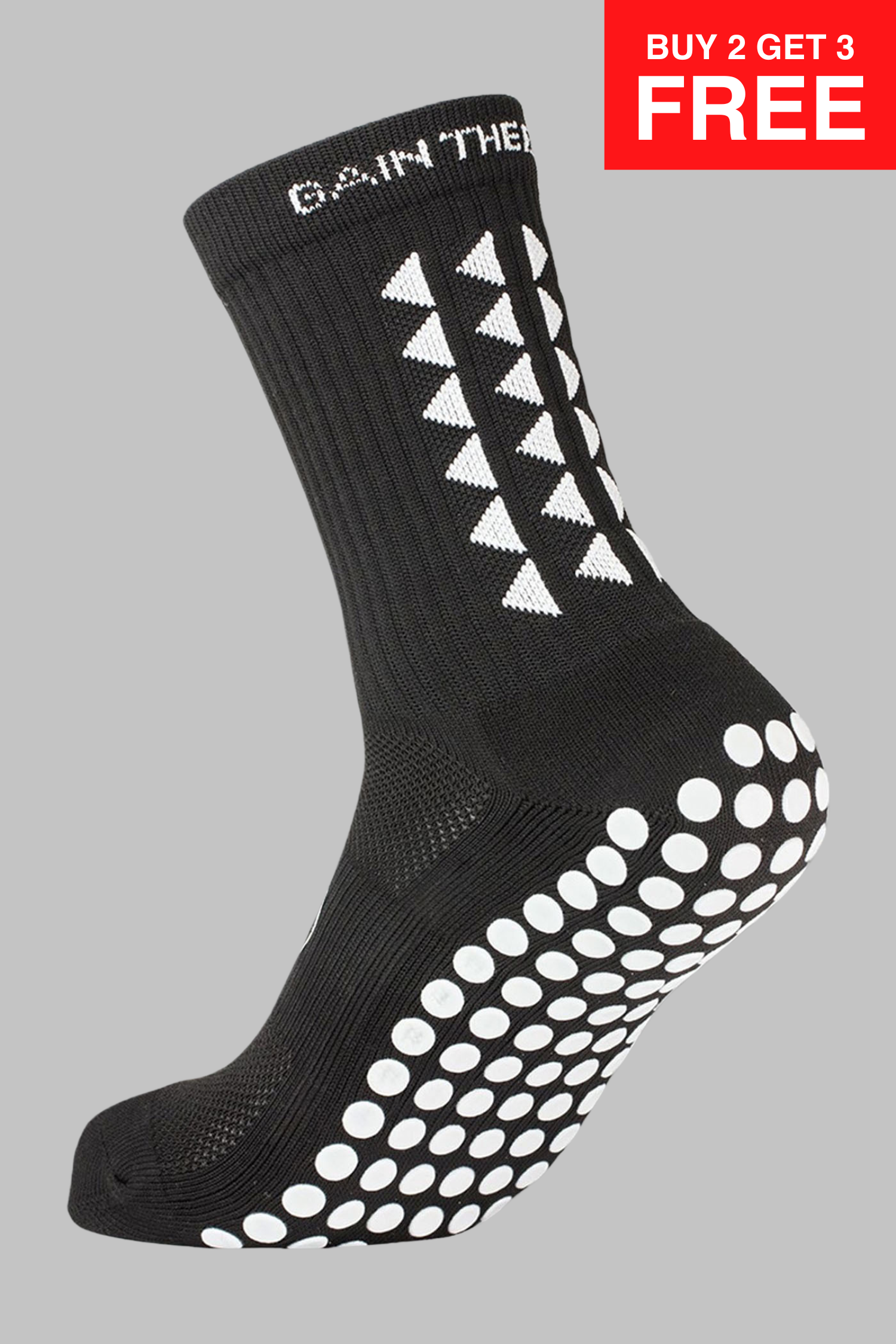 GRIP SOCKS 3.0 MidCalf Length - Black