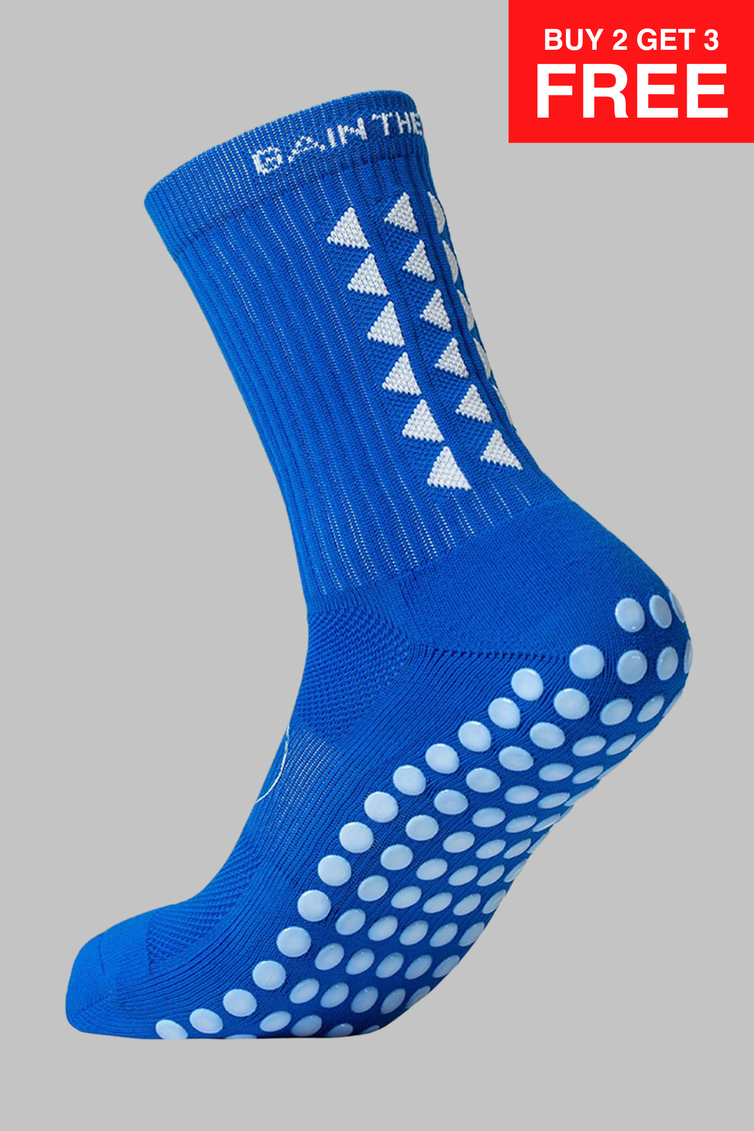 GRIP SOCKS 3.0  MidCalf Length - Blue