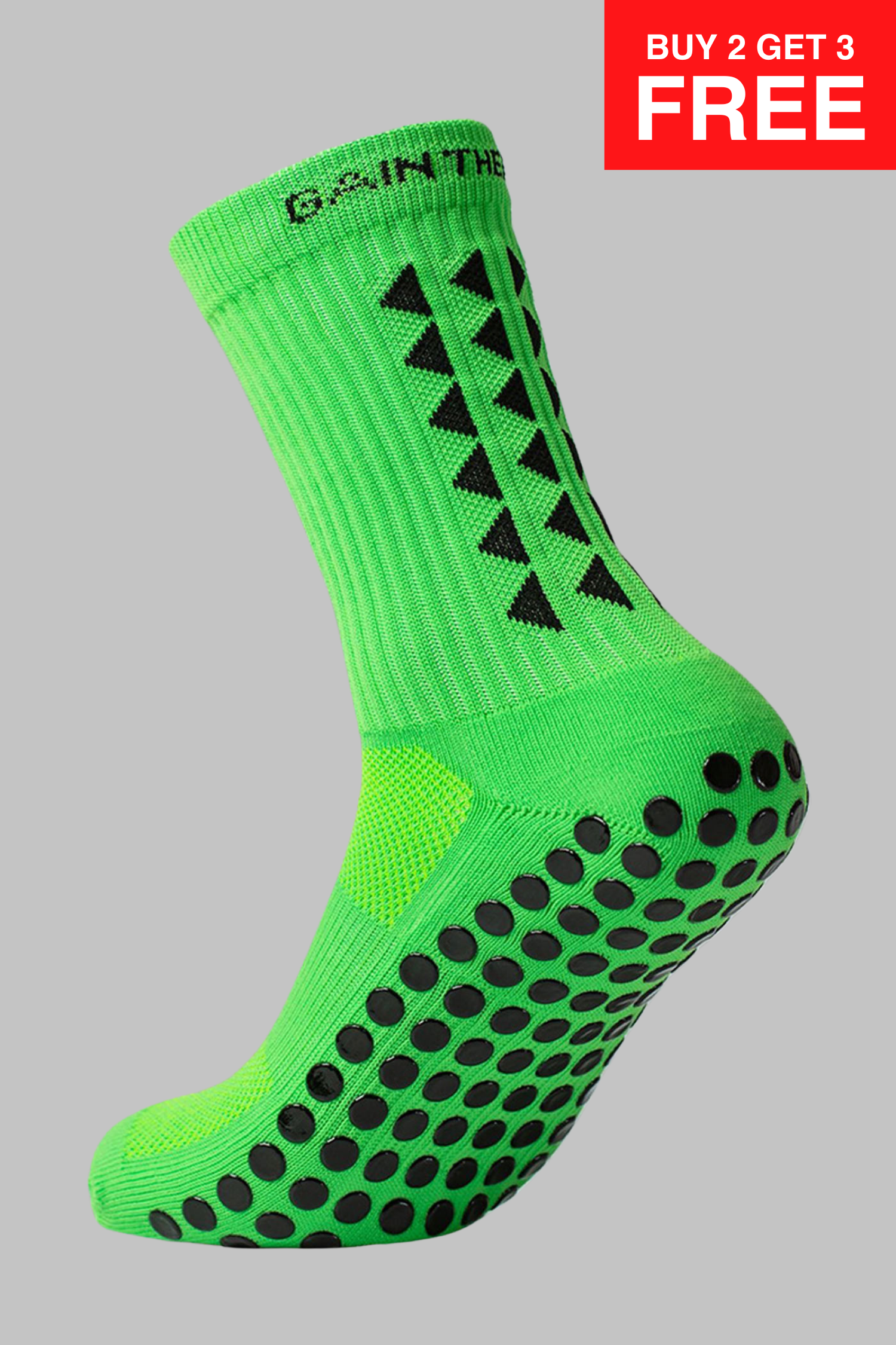 GRIP SOCKS 3.0  MidCalf Length - Green