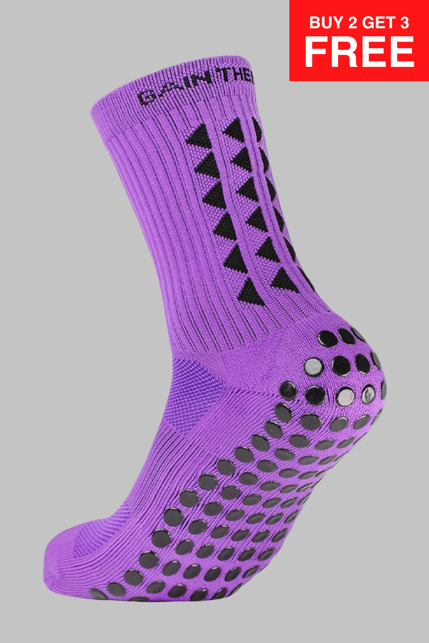 GRIP SOCKS 3.0  MidCalf Length - Purple