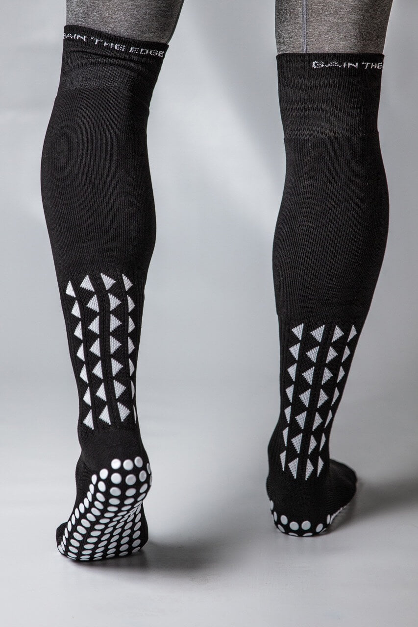 GRIP SOCKS 2.0  Full Length - Black - Gain The Edge Official