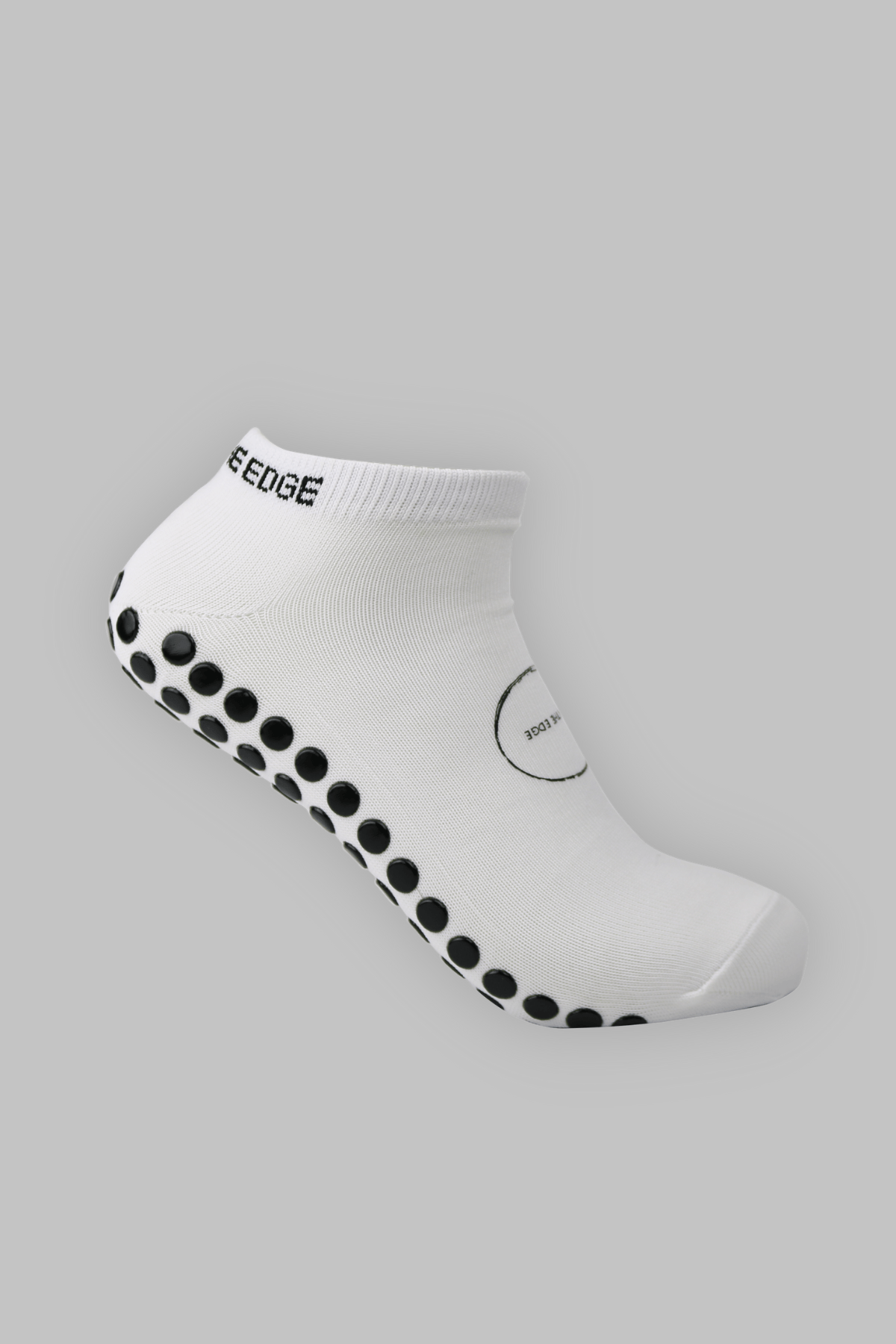 Ankle Grip Socks - White - Gain The Edge Official